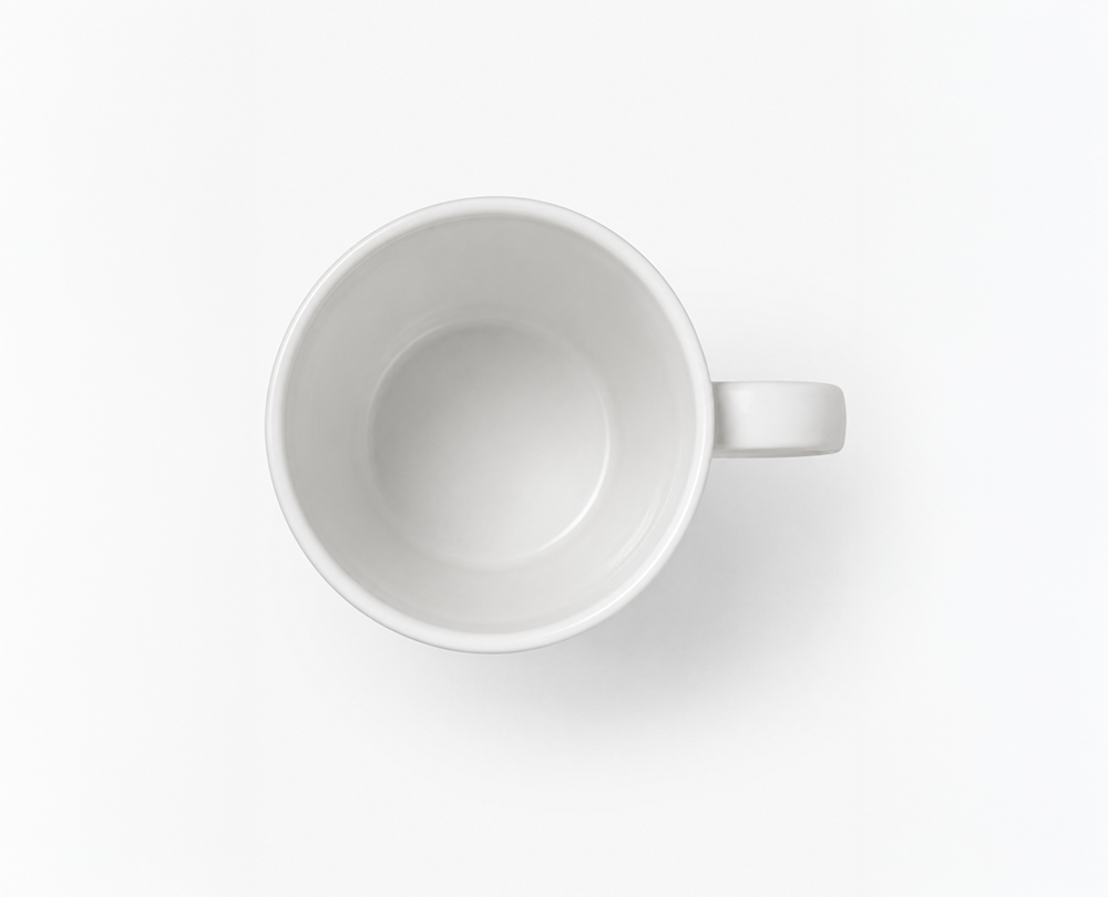 Coffee Mug - plain white - Image 3