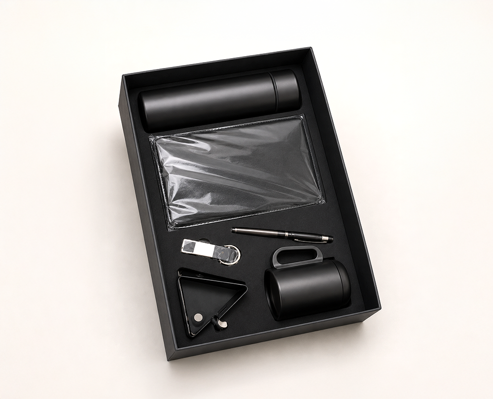 Dairy Hamper (Set of 6) - dairy, pen, water bottle, mobile stand, key chain and mug - Image 4