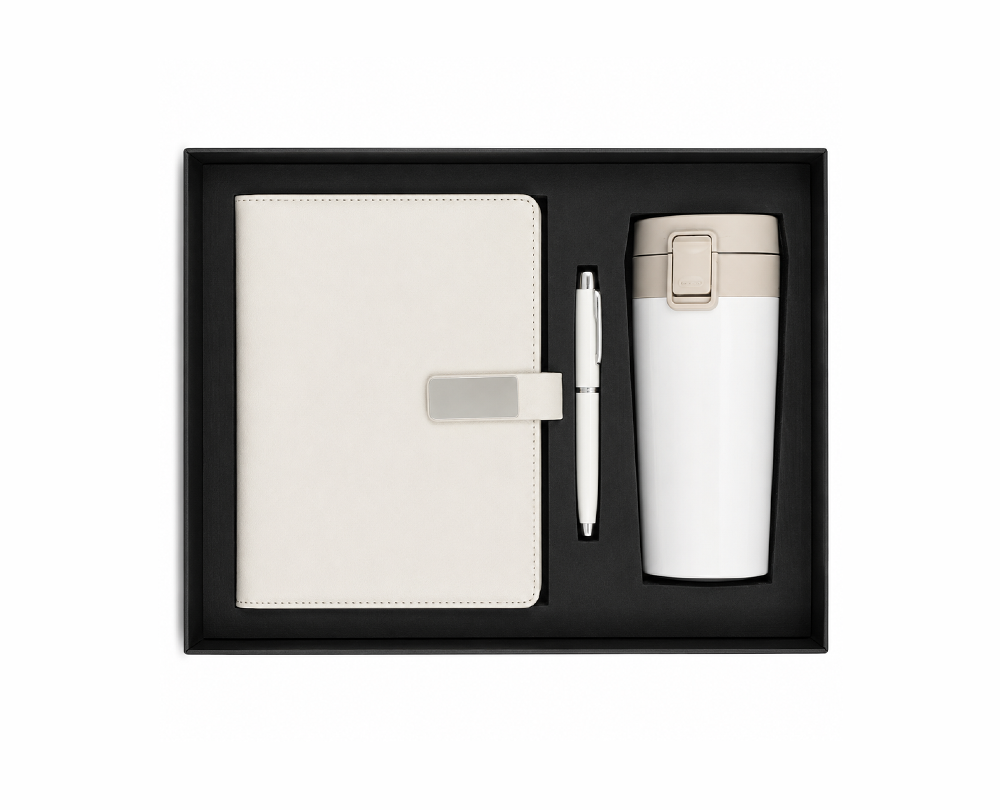 Dairy hamper set of 3(white Dairy + pen + sipper) - Image 3