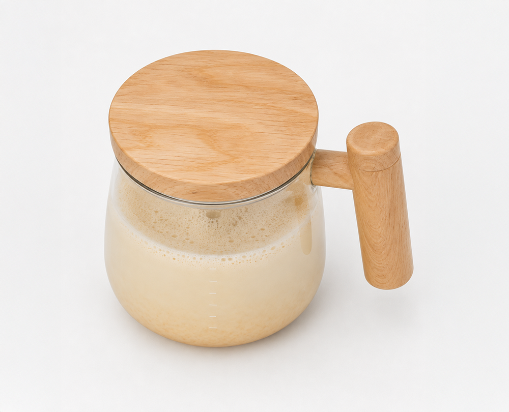 Glass Self Stirring Mug - Image 4