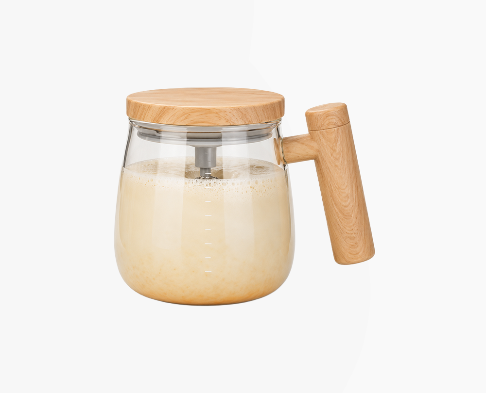 Glass Self Stirring Mug - Image 2