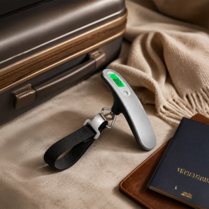 Luggage weighing scale
